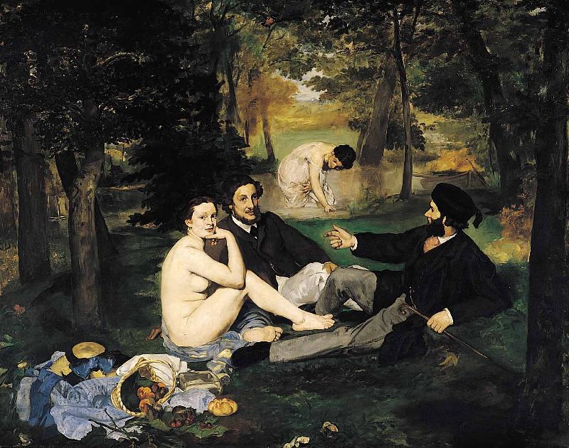 Edouard Manet Le dejeuner sur lherbe Germany oil painting art